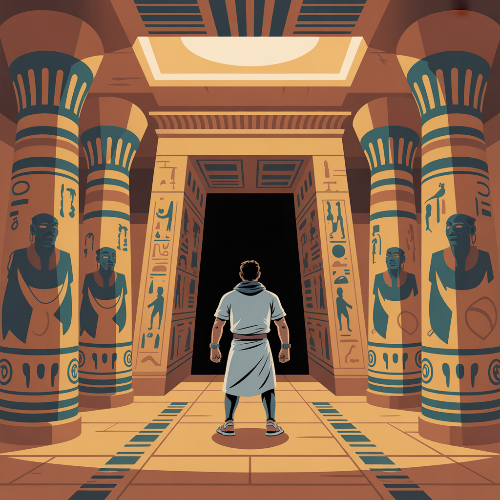 Mysterious Egypt Falcon
